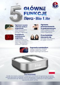 Platforma iTeraBio Light do terapii terahercowej z uziemieniem